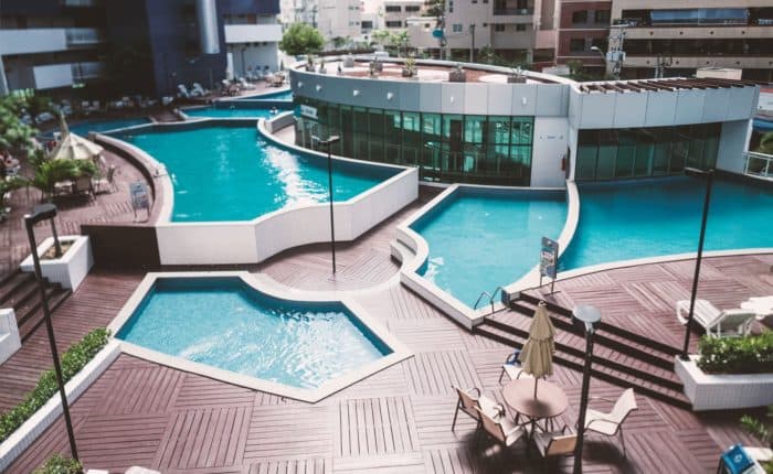 Esterno Piscina - Appartamento Beach Class - Fortaleza - Brasile