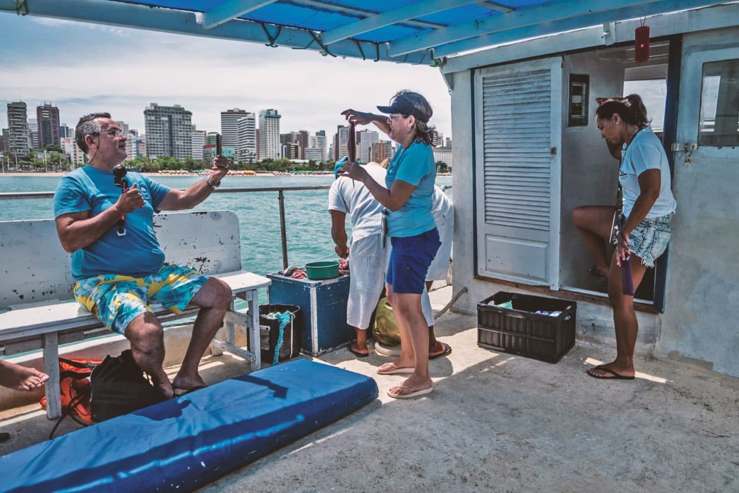 Giro in barca per Fortaleza - Brasile