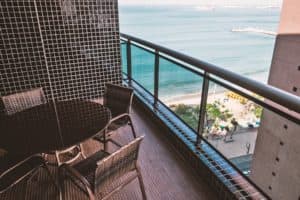 Veranda con Vista Mare Appartamenti Landscape Gold Fortaleza